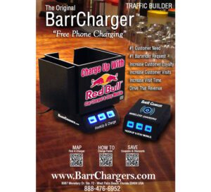 Barr Charger For Restaurants and Bars