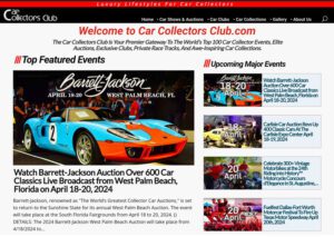 Car Collectors Club Is A Premier Gateway To The World’s Top 100 Car Collector Events