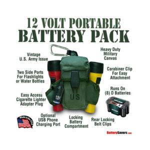 Batterysavers 12 Volt Emergency Power Pack